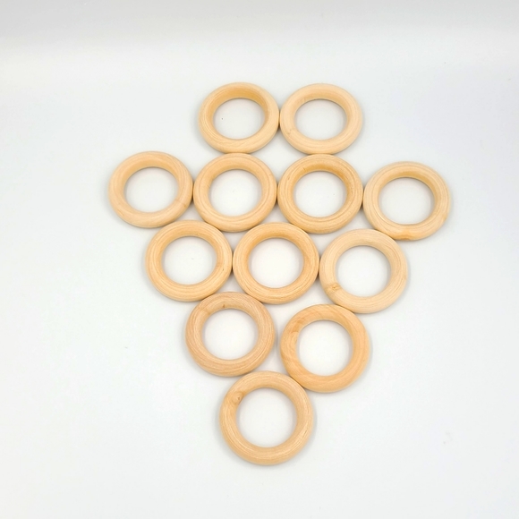 BN Wooden Circles for crafts - Picture 2 of 2